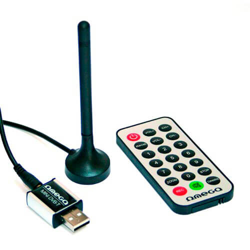 Receptor Omega Dvb-T Nano Mpeg-4 H.264 Avc Hd Usb2.0 | Quonty.com | OUDT3A