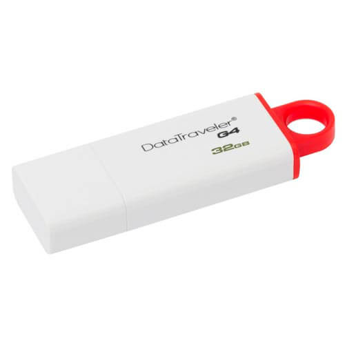 Pendrive Kingston 32gb Usb3.0 Dt G4 Blanco | Quonty.com | DTIG4/32GB