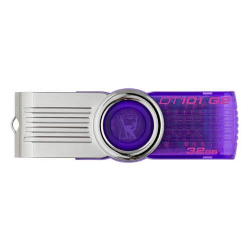 Pendrive Kingston 32gb Usb2.0 Dt101 G2 Violeta | Quonty.com | DT101G2/32GB