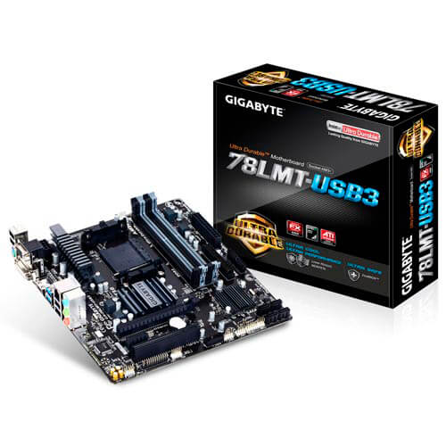 Placa Gigabyte 78lmt-Usb3 Am3+ 4ddr3 Hdmi Matx | Quonty.com | GA-78LMT-USB3