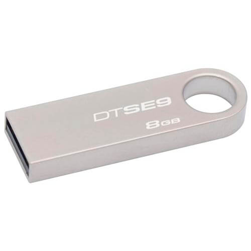 Pendrive Kingston 8gb Usb2.0 Dt Se9 Champagne | Quonty.com | DTSE9H/8GB