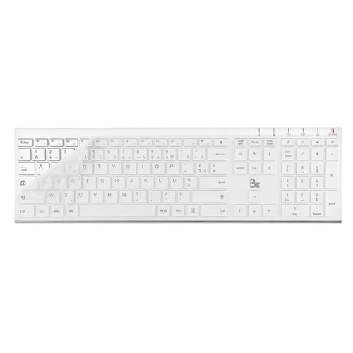Combo Teclado/Raton Bluestork Blue Element Blanco | Quonty.com | PACK-WL-PC-BE/SP