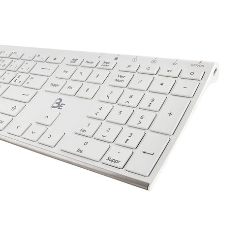 Combo Teclado/Raton Bluestork Blue Element Blanco | Quonty.com | PACK-WL-PC-BE/SP