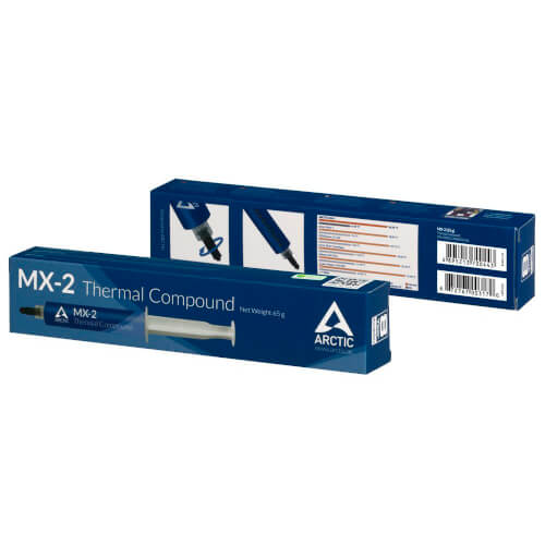Pasta Termica Arctic Mx-2 65gr | Quonty.com | ORACO-MX20101-BL