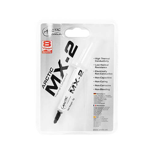 Pasta Termica Arctic Mx-2 8gr | Quonty.com | ORACO-MX20001-BL