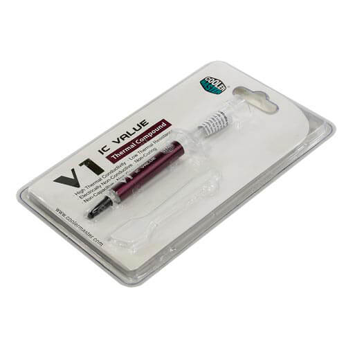 Pasta Termica Cooler Master Ic Value V1 2.5gr | Quonty.com | RG-ICV1-TW20-R1