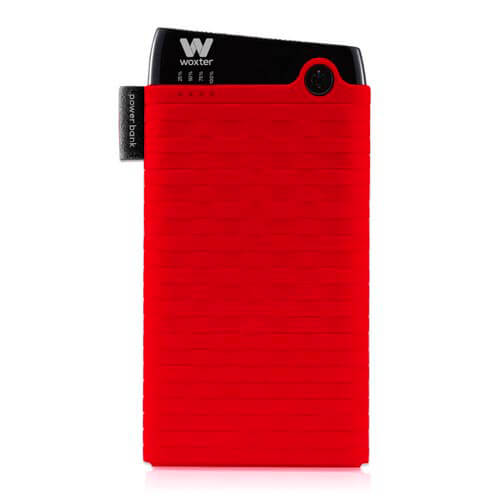 Powerbank/Bateria Externa Woxter 6000 Sr Rojo | Quonty.com | PE26-129