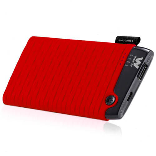 Powerbank/Bateria Externa Woxter 6000 Sr Rojo | Quonty.com | PE26-129