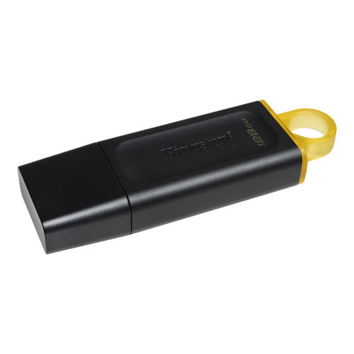 Pendrive Kingston 128gb Usb3.2 Dt Exodia Gen1 Negro/Amarillo | Quonty.com | DTX/128GB