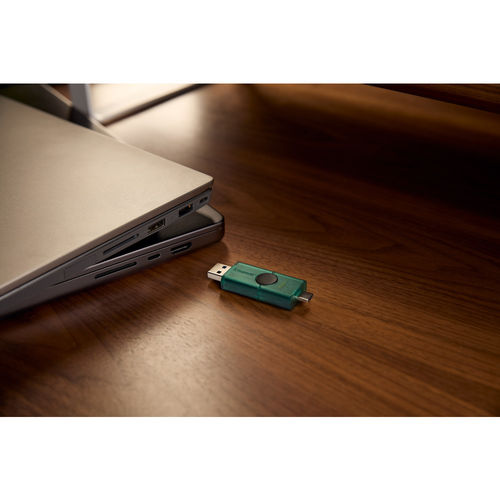 Pendrive Kingston 128gb Usb3.2 Duog2 Type-C Y Type-A Negro | Quonty.com | DTDEG2/128GB