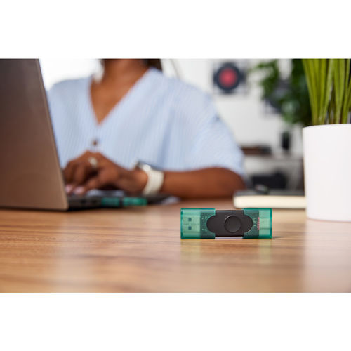 Pendrive Kingston 128gb Usb3.2 Duog2 Type-C Y Type-A Negro | Quonty.com | DTDEG2/128GB