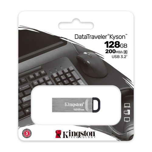 Pendrive Kingston 128gb Usb3.2 Kyson Gen1 | Quonty.com | DTKN/128GB