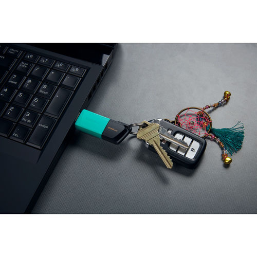 Pendrive Kingston 256gb Usb3.2 Dt Exodia M Gen1 Negro/Turquesa | Quonty.com | DTXM/256GB