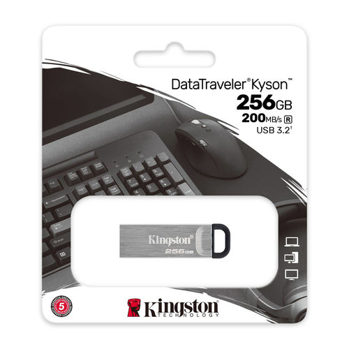Pendrive Kingston 256gb Usb3.2 Kyson Gen1 | Quonty.com | DTKN/256GB