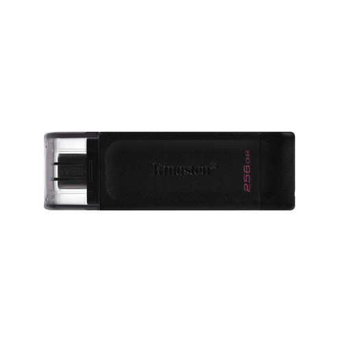 Pendrive Kingston 256gb Usb-C 3.2 Dt70 Negro | Quonty.com | DT70/256GB