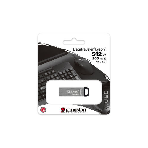 Pendrive Kingston 512gb Usb3.2 Kyson Gen1 | Quonty.com | DTKN/512GB