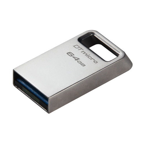 Pendrive Kingston 64gb Usb3.2 Dtmicro Gen Metal | Quonty.com | DTMC3G2/64GB