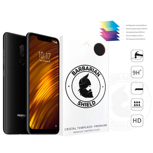 Xiaomi Pocophone F1 6.18&Quot;Fhd+ 6gb/128gb 4g Black +Cristal | Quonty.com | PF1-6/128BK BARBSHPPF