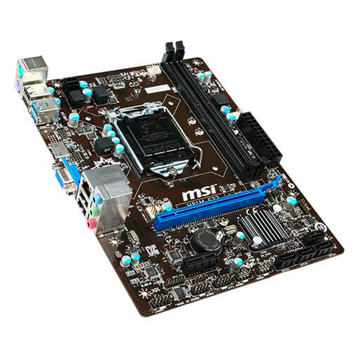 Placa Msi H81m-E33 Intel1150 2ddr3 Hdmi Sata3 Usb3.0 Matx | Quonty.com | 911-7817-020