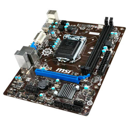 Placa Msi H81m-P33 Intel1150 2ddr3 Dvi Sata3 Usb3.0 Matx | Quonty.com | 911-7817-019
