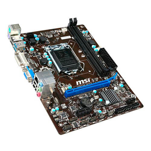 Placa Msi H81m-P33 Intel1150 2ddr3 Dvi Sata3 Usb3.0 Matx | Quonty.com | 911-7817-019