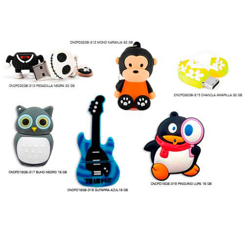 Pendrive Connection Usb2.0 3x16gb + 3x32gb | Quonty.com | CNCPDX6