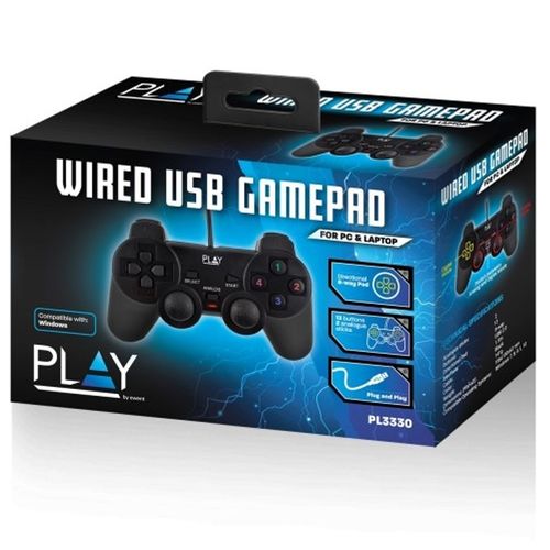 Gamepad Ewent Pl3330 Usb Negro | Quonty.com | PL3330