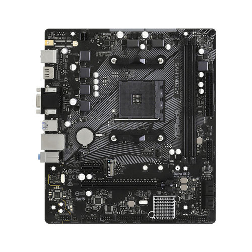 Placa Asrock A520m-Hvs Amd Am4 2ddr4 Hdmi Pcie3.0 4sata3 Usb3.2 Matx | Quonty.com | 90-MXBE60-A0UAYZ