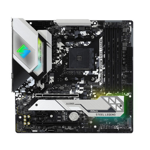Placa Asrock B550m Steel Legend Amd Am4 4ddr4 Hdmi Pcie3.0 Sata3 Usb3.2 Matx | Quonty.com | 90-MXBCU0-A0UAYZ