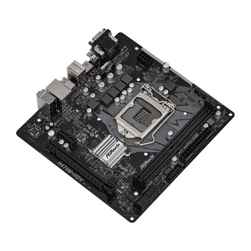 Placa Asrock H470m-Hdv Intel1200 2ddr4 Hdmi Pcie3.0 4sata3 Usb3.2 Matx | Quonty.com | 90-MXBG50-A0UAYZ