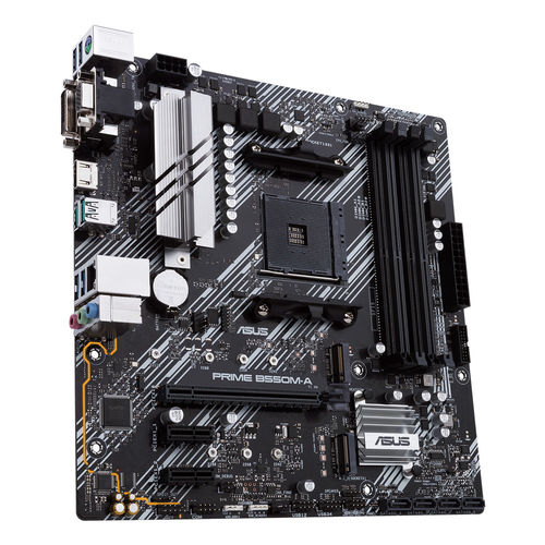 Placa Asus Prime B550m-A/Csm Amd Am4 4ddr4 Hdmi/Vga Pcie4.0 4sata3 Usb3.2 Matx | Quonty.com | 90MB14I0-M0EAYC