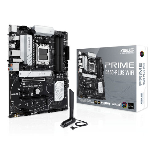 Placa Asus Prime B650-Plus Wifi Amd Am5 4ddr5 Hdmi/Displayport Pcie4.0 4sata3 Usb2.0 Atx | Quonty.com | 90MB1KP0-M0EAY0
