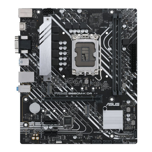 Placa Asus Prime B660m-K D4 Intel1700 2ddr4 Hdmi Pcie3.0 4sata3 Usb3.2 Matx | Quonty.com | 90MB1950-M0EAY0