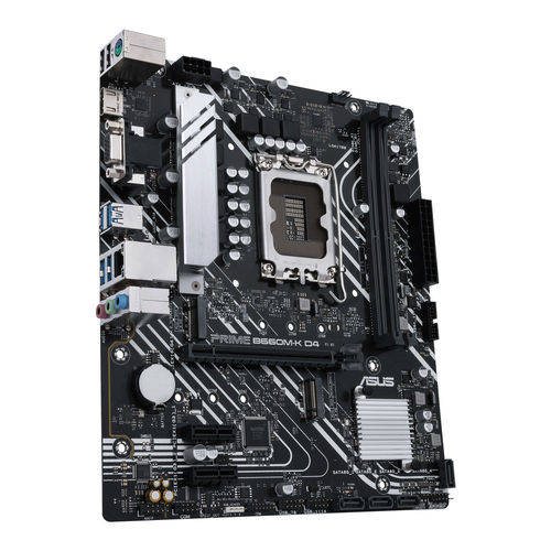Placa Asus Prime B660m-K D4 Intel1700 2ddr4 Hdmi Pcie3.0 4sata3 Usb3.2 Matx | Quonty.com | 90MB1950-M0EAY0