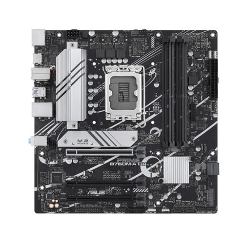 Placa Asus Prime B760m-A D4-Csm Intel1700 4ddr4 2hdmi+Dp 4sata+2m.2 4usb 3.2+Usb-C Lan2. | Quonty.com | 90MB1D00-M1EAYC