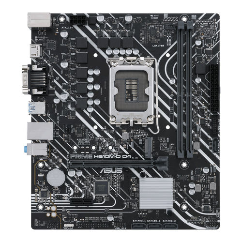 Placa Asus Prime H610m-D D4 Intel1700 2ddr4 Hdmi M.2 Pcie3.0 4sata3 Usb3.2 Matx | Quonty.com | 90MB1A00-M0EAY0