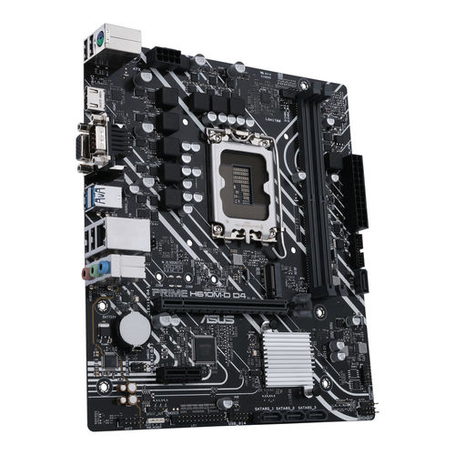 Placa Asus Prime H610m-D D4 Intel1700 2ddr4 Hdmi M.2 Pcie3.0 4sata3 Usb3.2 Matx | Quonty.com | 90MB1A00-M0EAY0