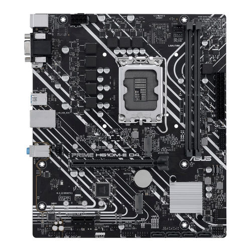 Placa Asus Prime H610m-E D4-Csm Intel1700 2ddr4 Hdmi Pcie4.0 4sata3 Usb3.2 Matx | Quonty.com | 90MB19N0-M1EAYC