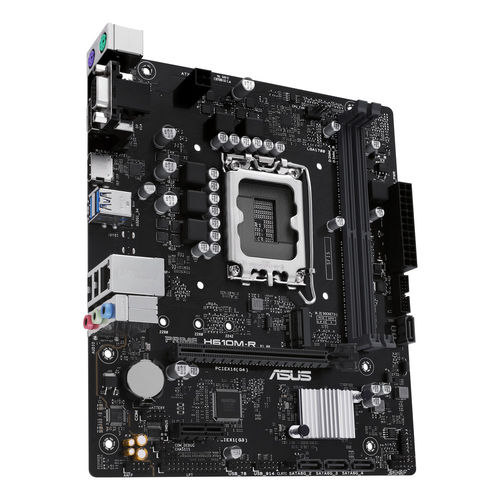 Placa Asus Prime H610m-R-Si Intel1700 2ddr5 Hdmi/Vga/Displayport 4pcie3.0 4sata3 Usb3.2 Matx | Quonty.com | 90MB1GL0-M0ECY0
