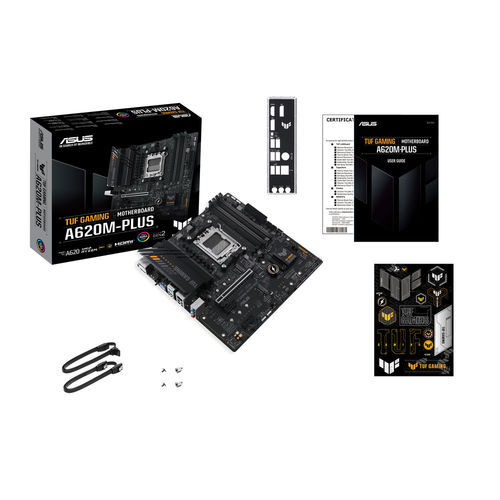 Placa Asus Tuf Gaming A620m-Plus Amd Am5 4ddr5 Hdmi 2pcie3 1pcie4.0 4sata3 Usb3.2 Matx | Quonty.com | 90MB1EZ0-M0EAY0