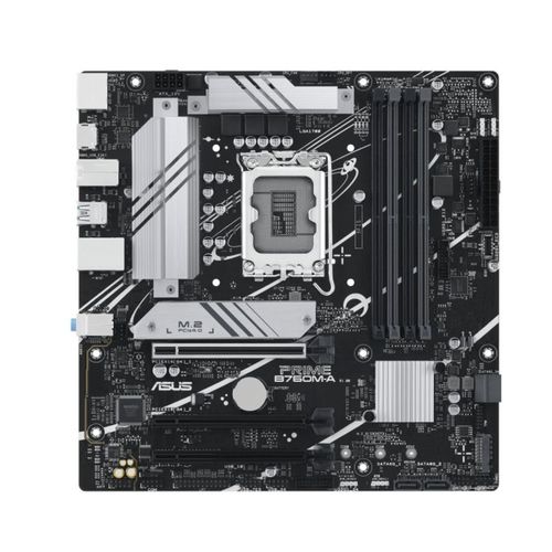 Placa Base Asus Prime B760m-A Csm Ddr5 1700 Matx 4xddr5 2hdmi Pcie4.0 4sata Usb3.2 Matx | Quonty.com | 90MB1EK0-M1EAYC