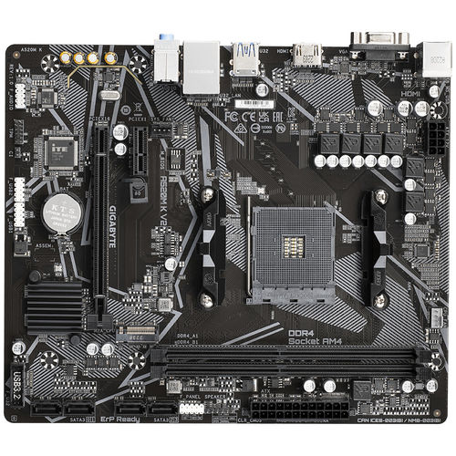 Placa Gigabyte A520m K V2 Amd Am4 2ddr4 Hdmi Pcie3.0 4sata3 Usb3.2 M-Atx | Quonty.com | A520M K V2