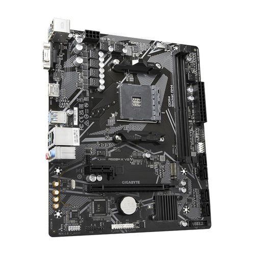 Placa Gigabyte A520m K V2 Amd Am4 2ddr4 Hdmi Pcie3.0 4sata3 Usb3.2 M-Atx | Quonty.com | A520M K V2