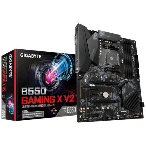 Placa Gigabyte B550 Gaming X V2.0 Amd Am4 4ddr4 Hdmi Pcie3.0 M.2 4sata3 Usb3.2 Atx | Quonty.com | B550 GAMING X V2