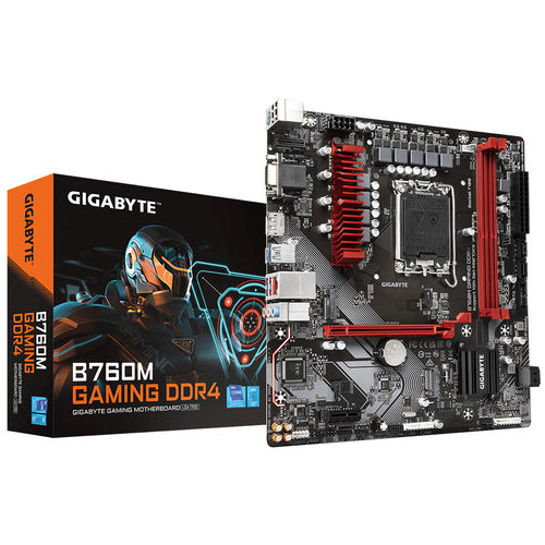 Placa Gigabyte B760m Gaming Intel1700 2ddr4 Pcie4.0 Sata3 Hdmi Usb3.2 Matx | Quonty.com | B760M GAMING DDR4