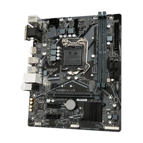 Placa Gigabyte H410m H V2 (Rev.1.0) Intel1200 2ddr4 Hdmi Pcie3.0 4sata3 Usb3.2 Matx | Quonty.com | H410M H V2