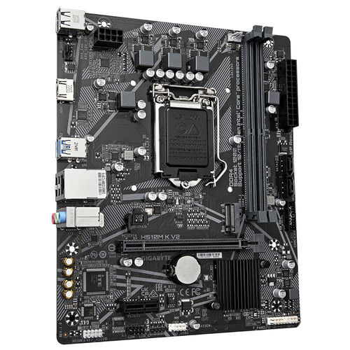 Placa Gigabyte H510m K V2 Intel1200 2ddr4 Hdmi Pcie3.0 2sata3 Usb3.2 Matx | Quonty.com | H510M K V2