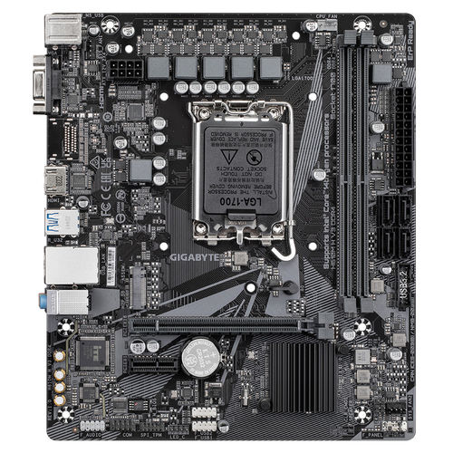 Placa Gigabyte H610m H V3 Intel1700 2ddr4 Hdmi Pcie4.0 4sata3 Usb3.2 M-Atx | Quonty.com | H610M H V3 DDR4