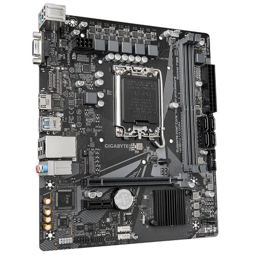 Placa Gigabyte H610m H V3 Intel1700 2ddr4 Hdmi Pcie4.0 4sata3 Usb3.2 M-Atx | Quonty.com | H610M H V3 DDR4