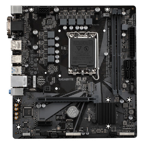 Placa Gigabyte H610m S2h V2 Intel1700 2ddr4 Pcie3.0 4sata3 Usb3.2 Matx | Quonty.com | H610M S2H V2 DDR4
